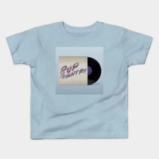 VINTAGE VINYL POP COUNTRY Kids T-Shirt